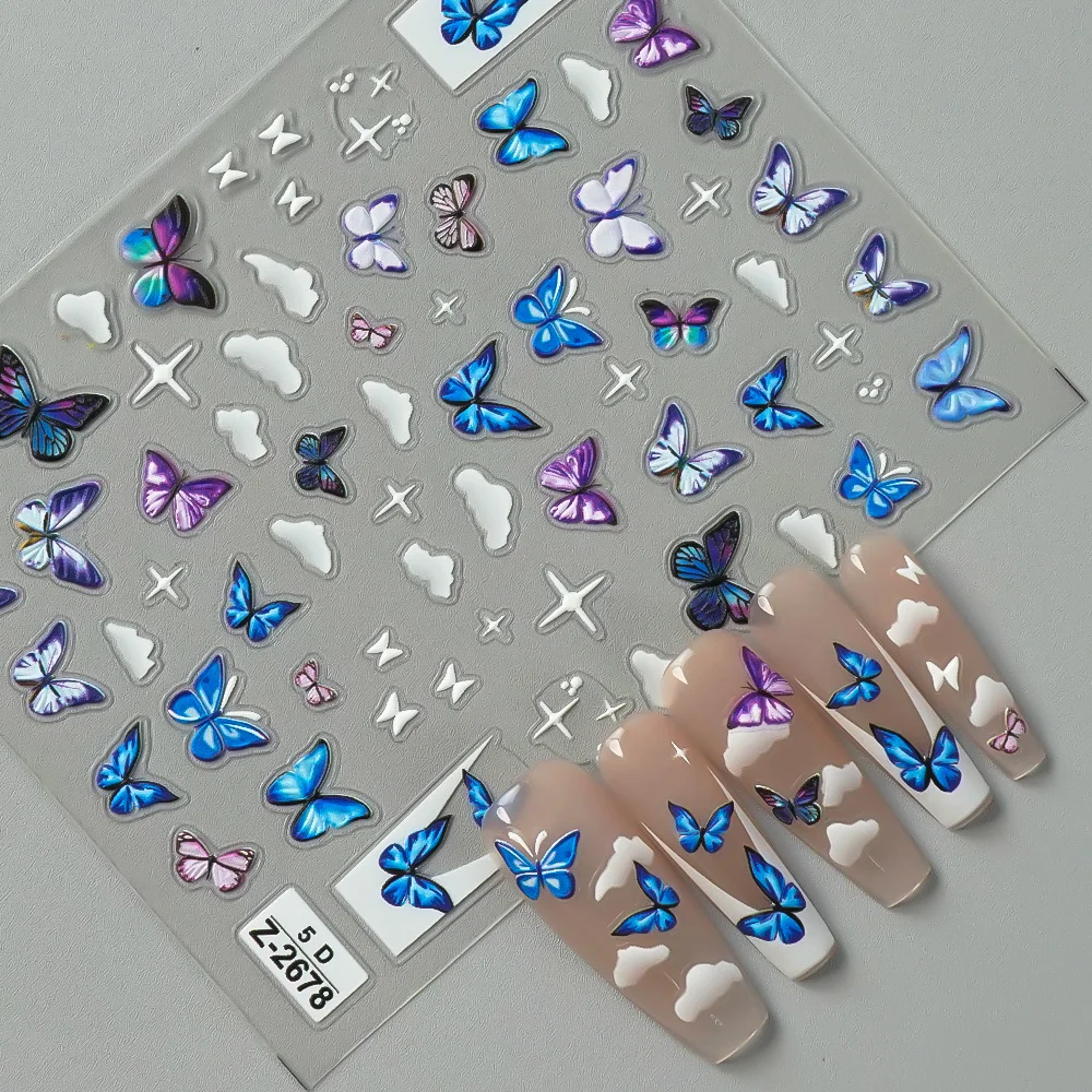 New Designs Pink Vintage Butterfly Nail Art Stickers DIY Beauty False Nails Stick-on Decorations for Women
New Designs Pink Vintage Butterfly Nail Art Stickers DIY Beauty False Nails Stick-on Decorations for Women