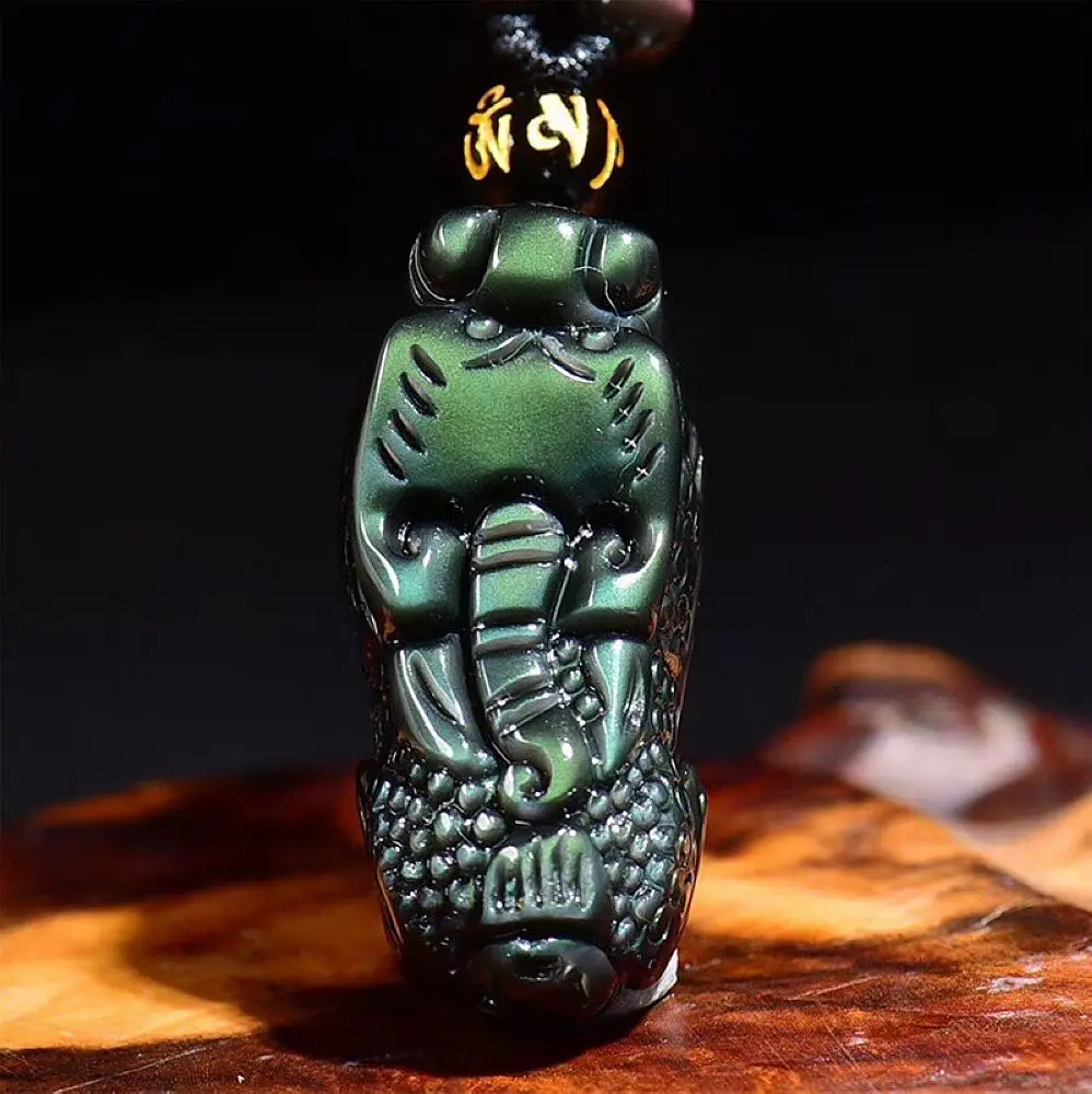 Natural rainbow obsidian tian lu PIXIU Necklace Amulet pendant bead adjustable chain for wowen or men
Natural rainbow obsidian tian lu PIXIU Necklace Amulet pendant bead adjustable chain for wowen or men