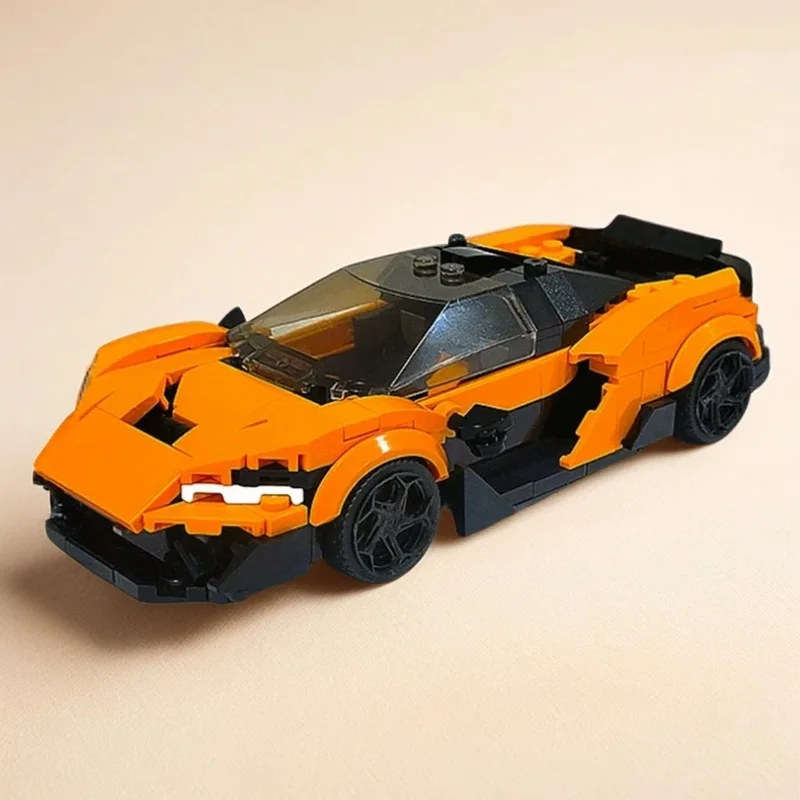 337PCS MOC City Champions Super Car Mclaren W1 Model Technology DIY Creative Assembly Building Blocks Display Birthday Gift Set
337PCS MOC City Champions Super Car Mclaren W1 Model Technology DIY Creative Assembly Building Blocks Display Birthday Gift Set