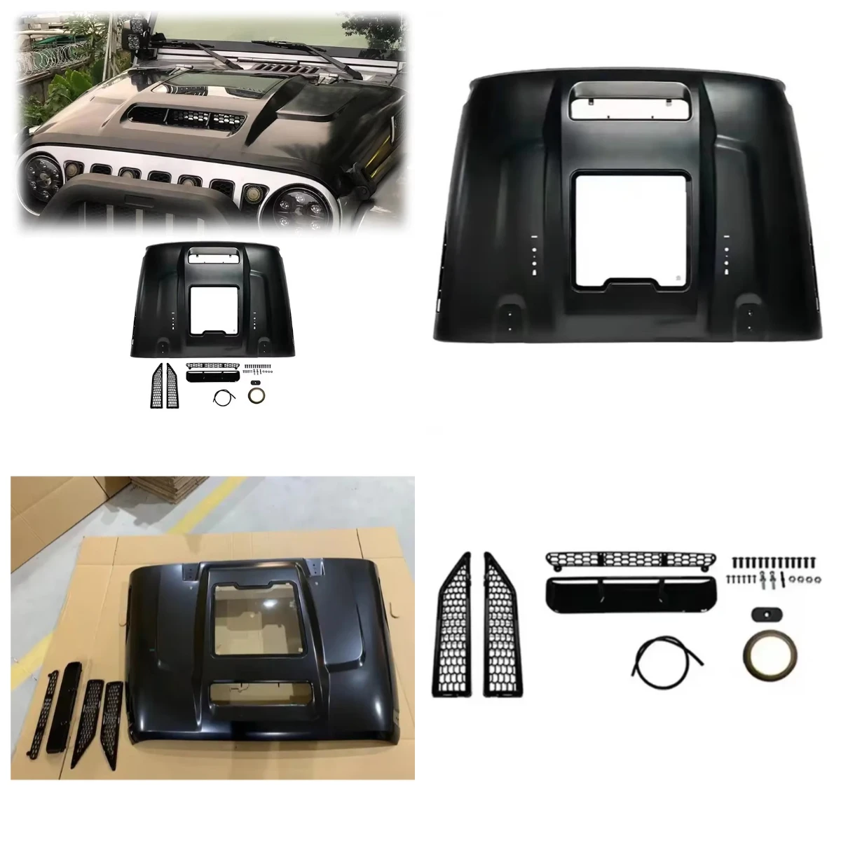 4x4 Auto Offroad Accessories Avenger Hood Bonnet for Wrangler JK 2007-2017 Hood Bonnet
4x4 Auto Offroad Accessories Avenger Hood Bonnet for Wrangler JK 2007-2017 Hood Bonnet