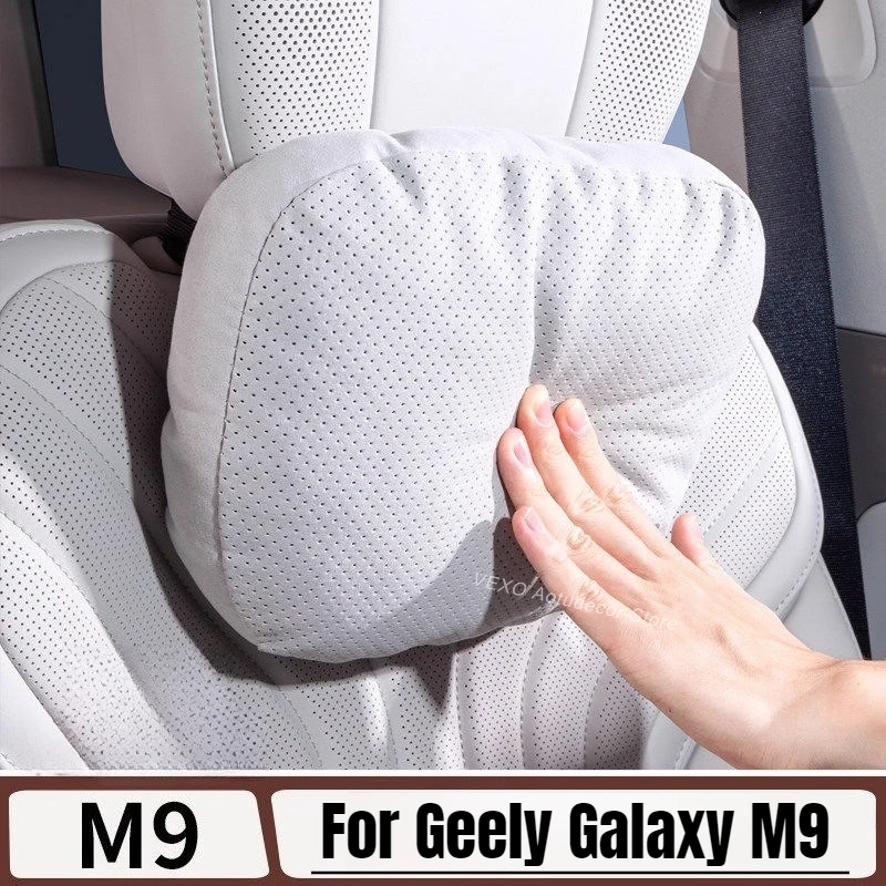 For Geely Galaxy M9 2025 2026 Nappa Leather Headrest Lumbar Support Neck Pillow Waist Cushion Support Ergonomic Comfort Interior
For Geely Galaxy M9 2025 2026 Nappa Leather Headrest Lumbar Support Neck Pillow Waist Cushion Support Ergonomic Comfort Interior