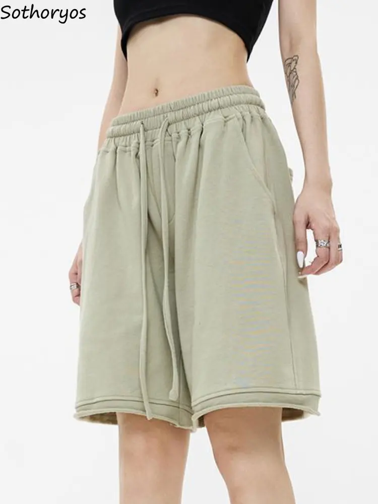 Shorts Women Leisure Simple European Style Comfortable Loose Fashion Summer All-match Streetwear Solid Students Breathable Basic
Shorts Women Leisure Simple European Style Comfortable Loose Fashion Summer All-match Streetwear Solid Students Breathable Basic