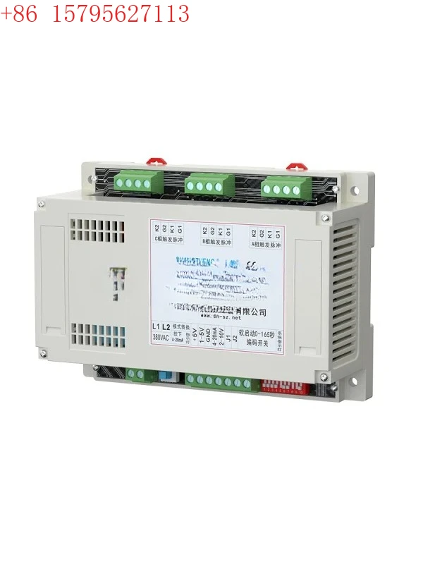 220v Three-phase Flip-flop Thyristor Module Phase Shift Control Board Voltage Regulator with Soft Start Trigger Board
220v Three-phase Flip-flop Thyristor Module Phase Shift Control Board Voltage Regulator with Soft Start Trigger Board
