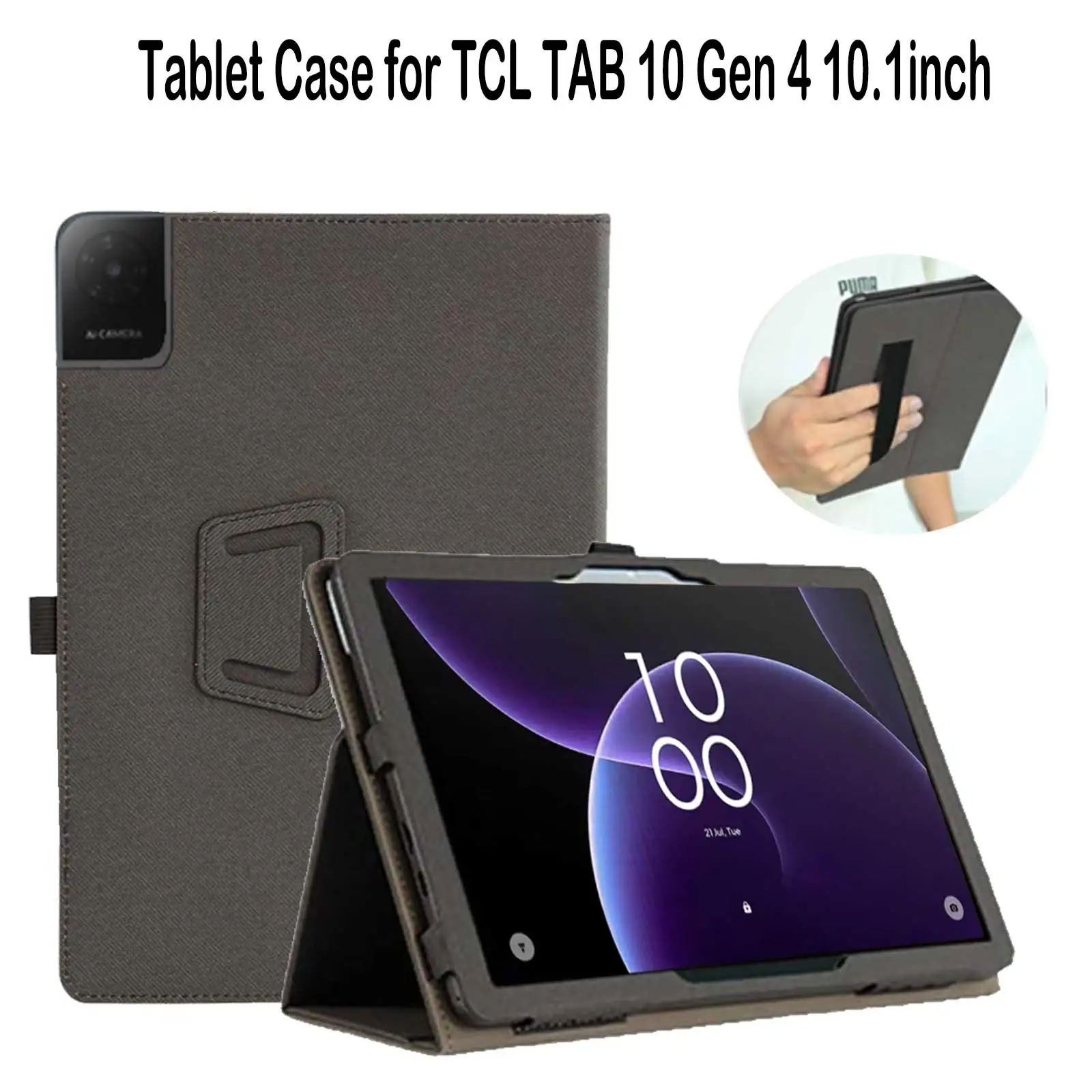 Case for TCL TAB 10 Gen 4 10.1inch Tablet Case Kicktand Function Shockproof PU Leather Material
Case for TCL TAB 10 Gen 4 10.1inch Tablet Case Kicktand Function Shockproof PU Leather Material