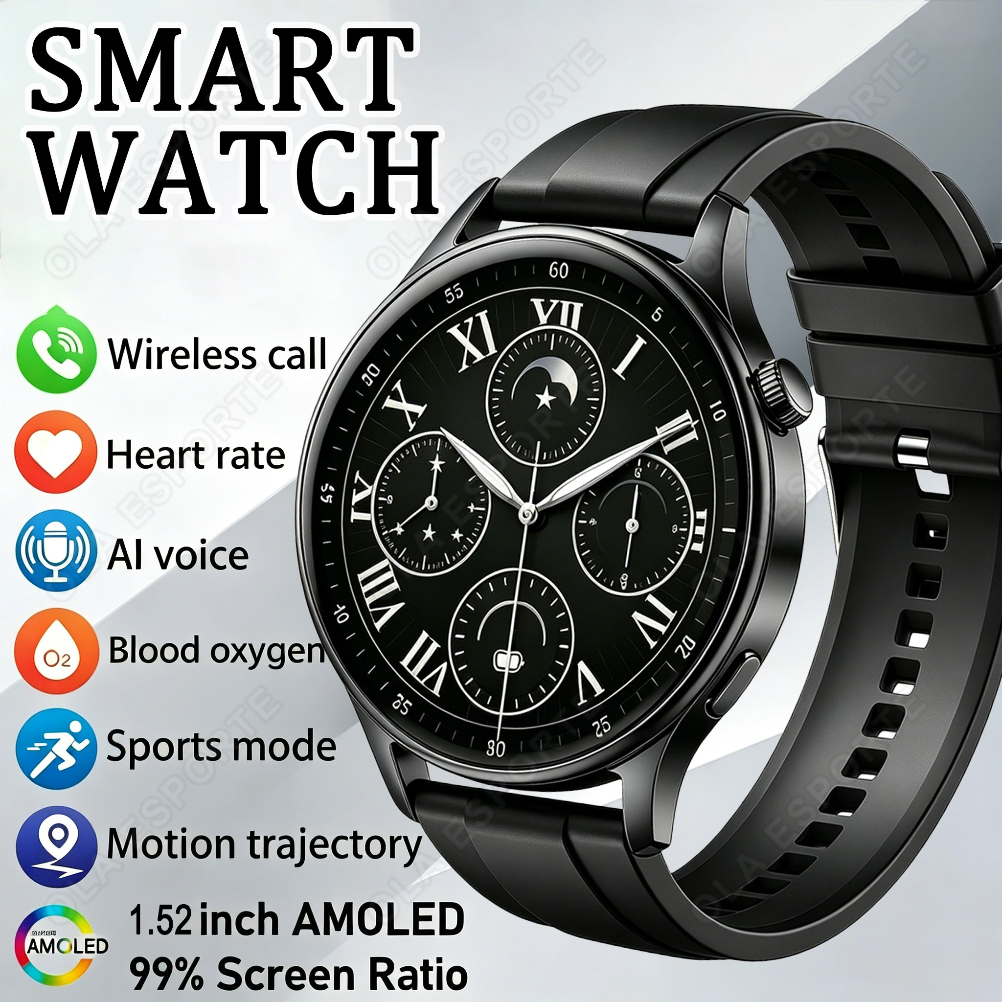 2025 New Men's Smart Watch HD Display Health Tracking Bluetooth Calling Voice Assistant 100+Sports Mode Smartwatch HT30
2025 New Men's Smart Watch HD Display Health Tracking Bluetooth Calling Voice Assistant 100+Sports Mode Smartwatch HT30