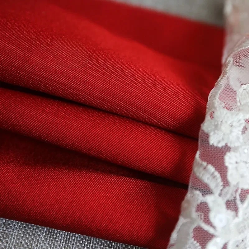 Korean Style Wedding Suit Mikado Satin Fabric Dress Bridal Twill Designer Cloth Fabrics Material DIY Sewing 100/200/300x150cm
Korean Style Wedding Suit Mikado Satin Fabric Dress Bridal Twill Designer Cloth Fabrics Material DIY Sewing 100/200/300x150cm