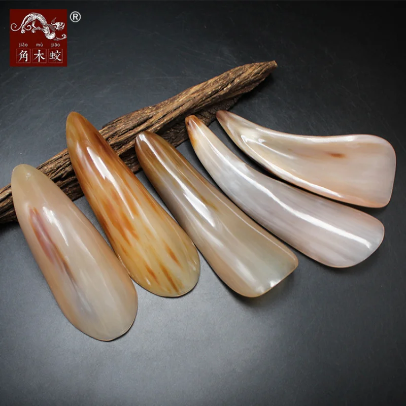 Horned Yak Horn Scraping Board, Thickened Massage Beauty Tool
Horned Yak Horn Scraping Board, Thickened Massage Beauty Tool