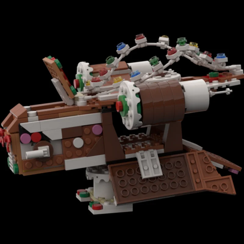 MOC-240273 Gingerbread Building Block Space War Series Hot Movie Christmas Gift Creative Bricks Gingerbread Space Fighter 371PCS
MOC-240273 Gingerbread Building Block Space War Series Hot Movie Christmas Gift Creative Bricks Gingerbread Space Fighter 371PCS
