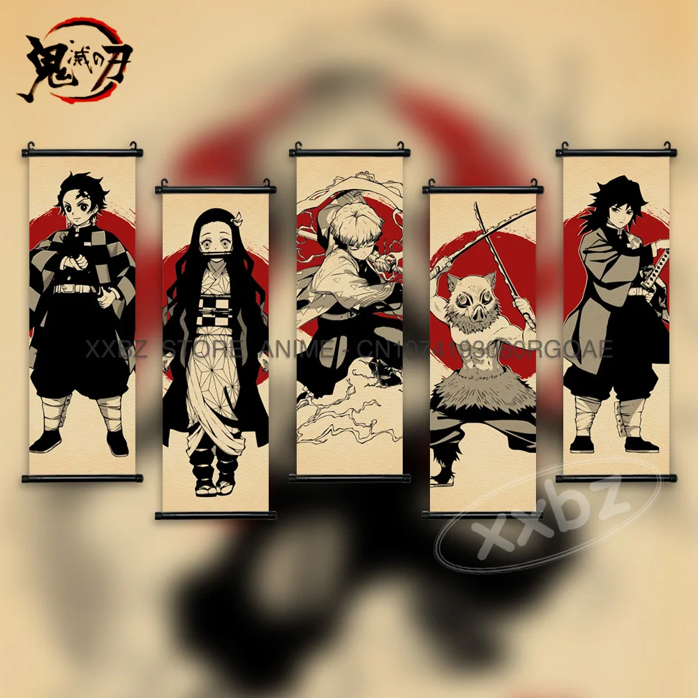 Demon Slayer Scroll Pictures Poster Kamado Nezuko Canvas Home Decoration Print Wall Art Anime Hanging Painting Wall Decor Gift
Demon Slayer Scroll Pictures Poster Kamado Nezuko Canvas Home Decoration Print Wall Art Anime Hanging Painting Wall Decor Gift