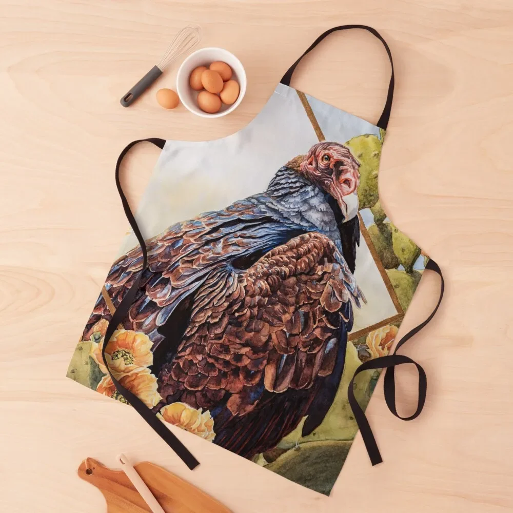 Turkey Vulture in Cactus Apron cleanings Chef Uniform Women kitchen item For Women Apron
Turkey Vulture in Cactus Apron cleanings Chef Uniform Women kitchen item For Women Apron