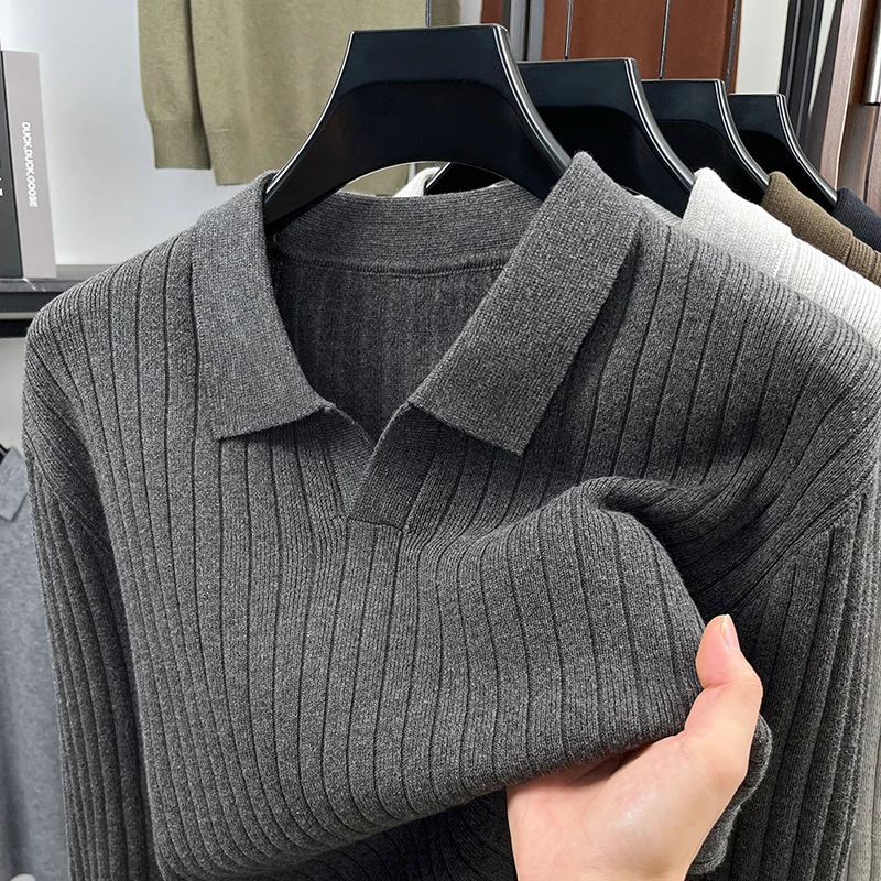 Cotton100% Men's Autumn Winter Long Sleeves Sweater Seagull Neck Keep Warm High Quality T-Shirt Leisure Versatile Men Clothing
Cotton100% Men's Autumn Winter Long Sleeves Sweater Seagull Neck Keep Warm High Quality T-Shirt Leisure Versatile Men Clothing