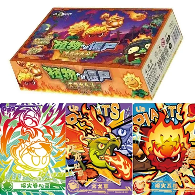 KAYOU Plants Vs. Zombies Endless Battle Series 6 Trading Cards Rare Plant Zombie Collectible Cards Collection Toy Gifts
KAYOU Plants Vs. Zombies Endless Battle Series 6 Trading Cards Rare Plant Zombie Collectible Cards Collection Toy Gifts