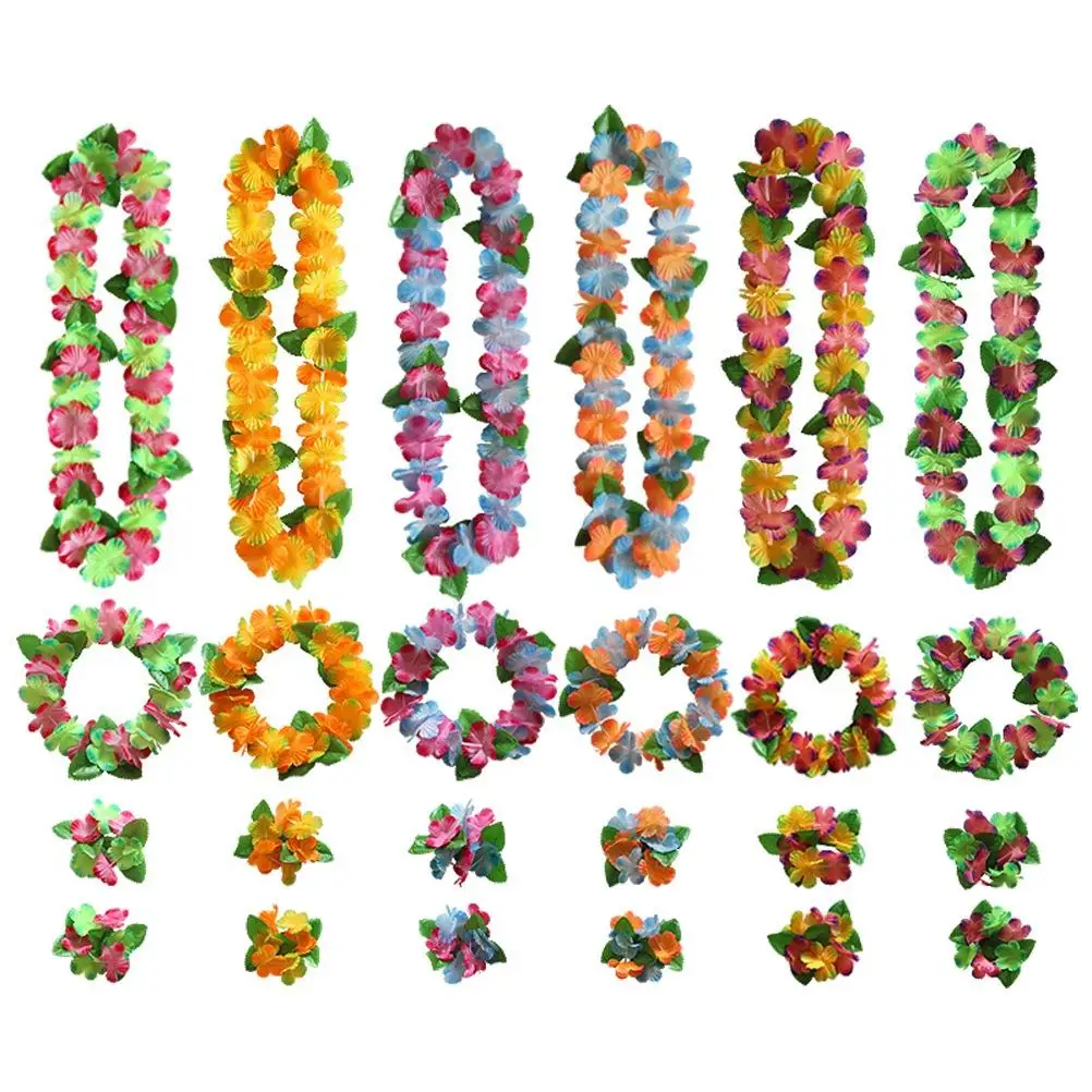 Floral Wreath Set 6 Pcs Lightweight Handmade Flowers Necklaces Bracelet Headband Luau Party Supplies Festivals Hair Band Travel
Floral Wreath Set 6 Pcs Lightweight Handmade Flowers Necklaces Bracelet Headband Luau Party Supplies Festivals Hair Band Travel