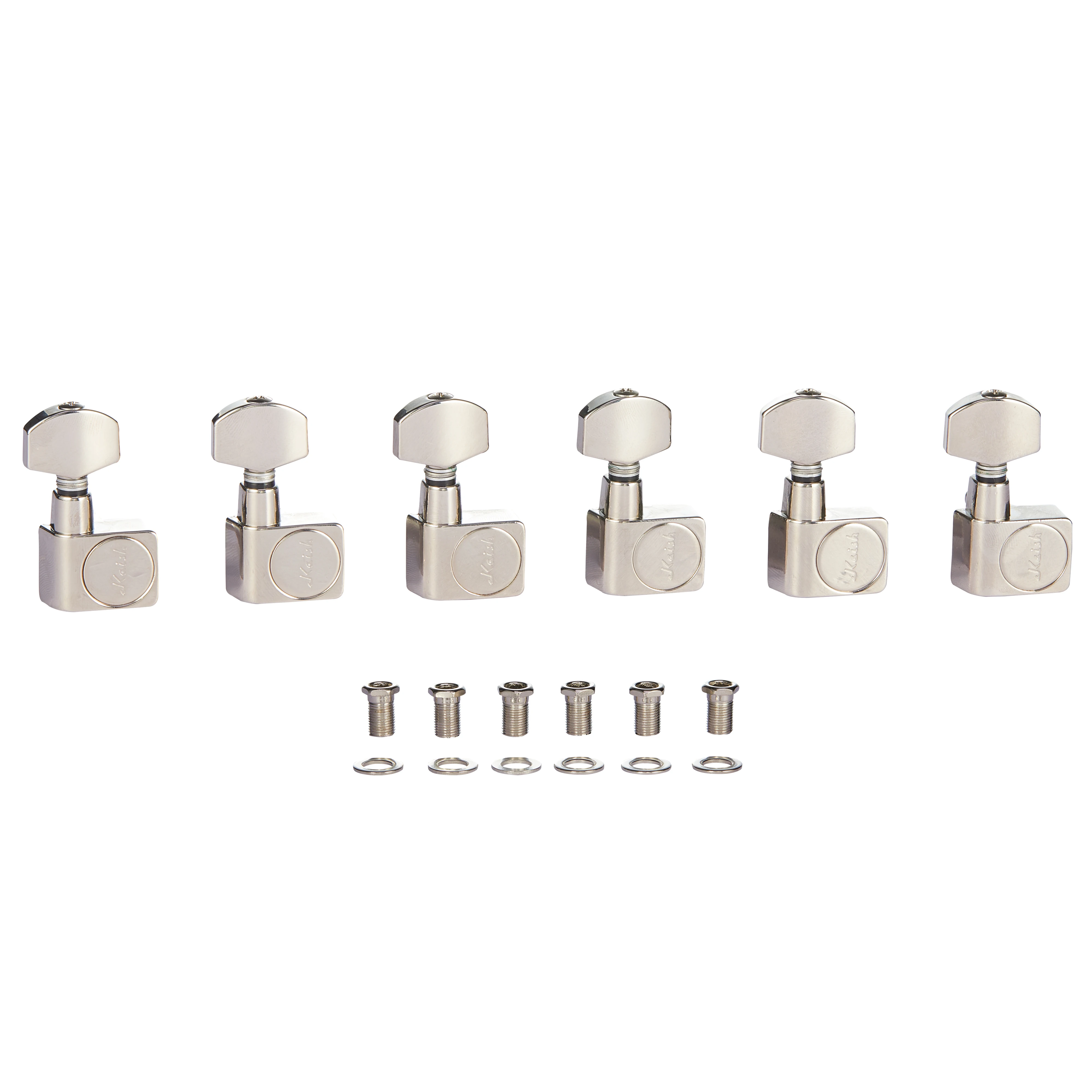 6 Inline 21:1 Dual Pin (No Screws) Guitar Tuners 2 Pin Tuning Keys Pegs Tuning Machines Fits Fender American Series Strat/Tele
6 Inline 21:1 Dual Pin (No Screws) Guitar Tuners 2 Pin Tuning Keys Pegs Tuning Machines Fits Fender American Series Strat/Tele