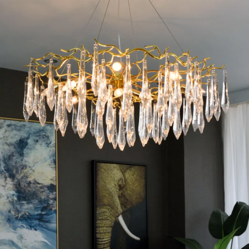 Postmodern Living Room Light Luxury Branch Chandelier Creative Restaurant LED Lighting Bedroom Model Room Decorative Lighting
Postmodern Living Room Light Luxury Branch Chandelier Creative Restaurant LED Lighting Bedroom Model Room Decorative Lighting