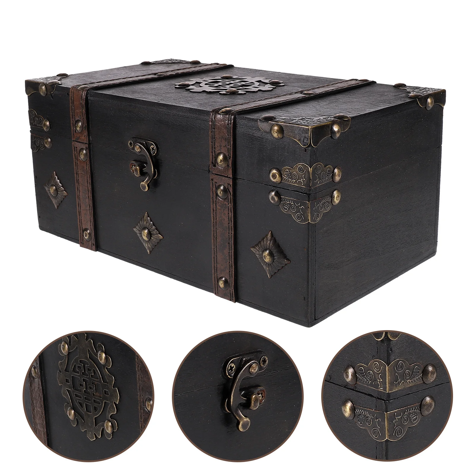 Wooden Jewelry Organizer Box Vintage Style Storage For Earrings Rings Pendants Trinkets Desktop Display Keepsake Case
Wooden Jewelry Organizer Box Vintage Style Storage For Earrings Rings Pendants Trinkets Desktop Display Keepsake Case