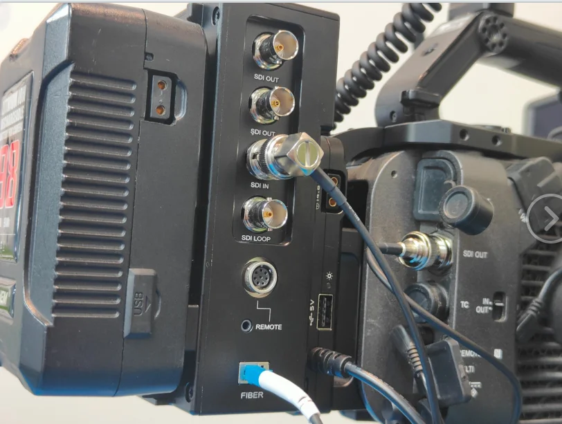 8 PIN and 2.5mm remote 1 channel 12G sdi in , pgm video return lc fiber 10km Fiber Optic Converter transmitter receiver
8 PIN and 2.5mm remote 1 channel 12G sdi in , pgm video return lc fiber 10km Fiber Optic Converter transmitter receiver