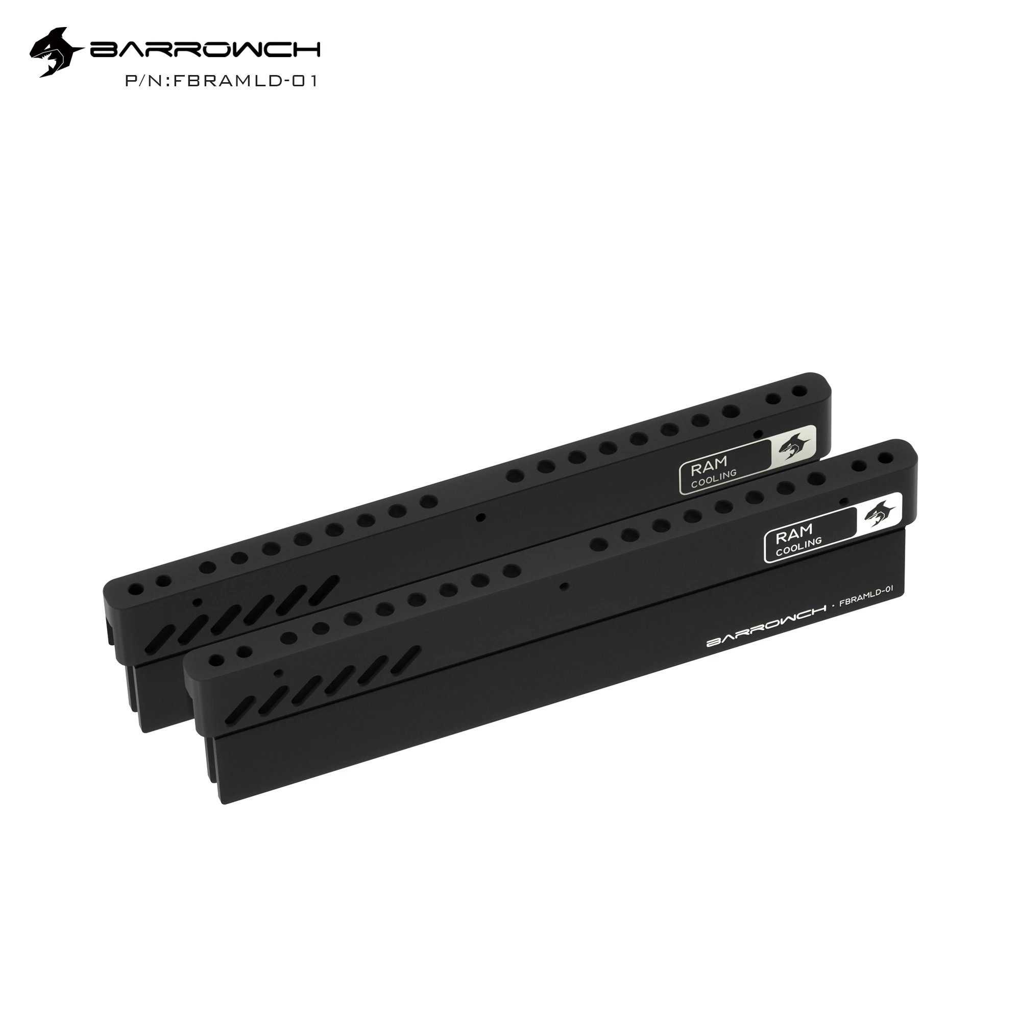 Barrow Computer DDR5 RAM Memory Cooler Armor Vest,Heat Dissipation Heat Sinks,Black,for Liquid Cooling System FBRAMLD-01
Barrow Computer DDR5 RAM Memory Cooler Armor Vest,Heat Dissipation Heat Sinks,Black,for Liquid Cooling System FBRAMLD-01