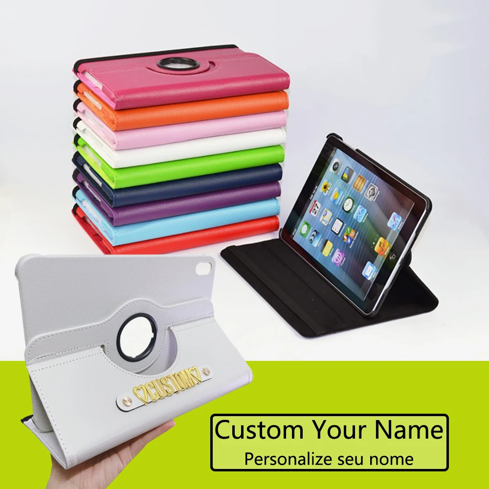 Custom Personalised Letter Name Stand Holder Cases Smart Tablet Case for ipad 2017 2018 Case For iPad mini 1 2 3 for iPad 2020
Custom Personalised Letter Name Stand Holder Cases Smart Tablet Case for ipad 2017 2018 Case For iPad mini 1 2 3 for iPad 2020