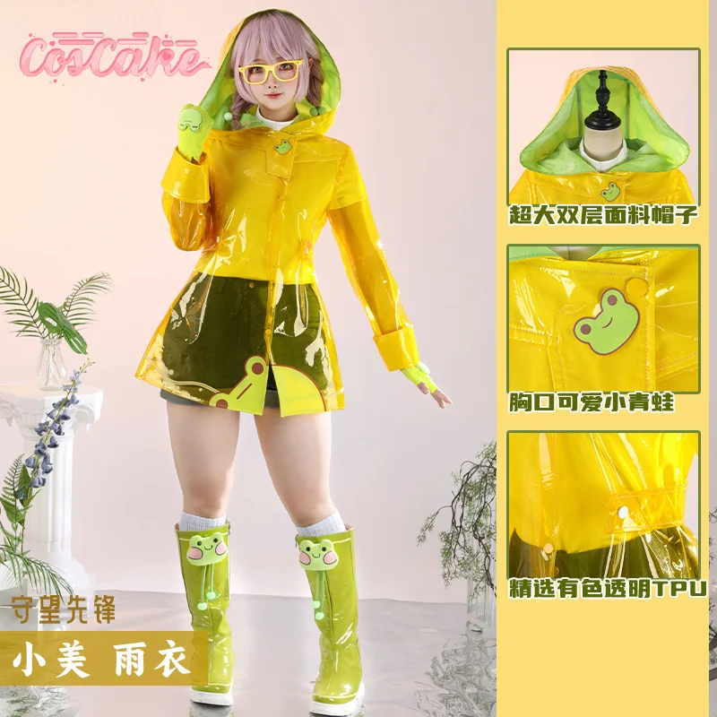 Overwatch2 OW Mei Cosplay Costume Meiling Zhou Raincoat Uniform Halloween Carnival Party Christmas Play Role Clothes Clothing
Overwatch2 OW Mei Cosplay Costume Meiling Zhou Raincoat Uniform Halloween Carnival Party Christmas Play Role Clothes Clothing