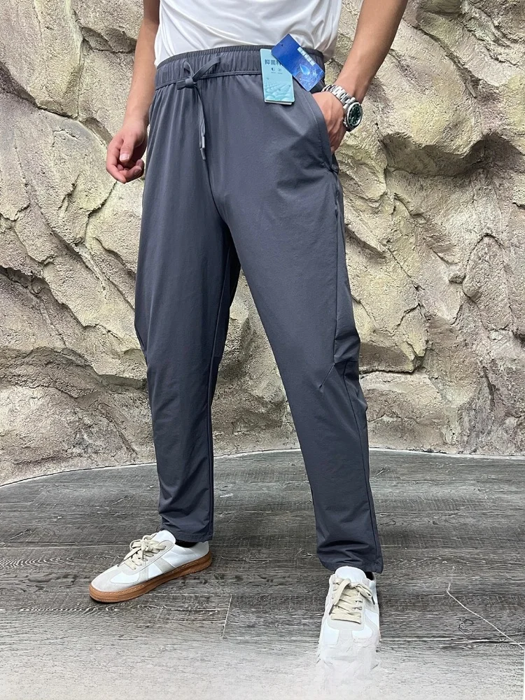 High-End Outdoor Men's Ice Silk Quick-Dry Casual Pants Laser-Pierced Comfortable Straight Leg Trousers for Spring And Summer
High-End Outdoor Men's Ice Silk Quick-Dry Casual Pants Laser-Pierced Comfortable Straight Leg Trousers for Spring And Summer