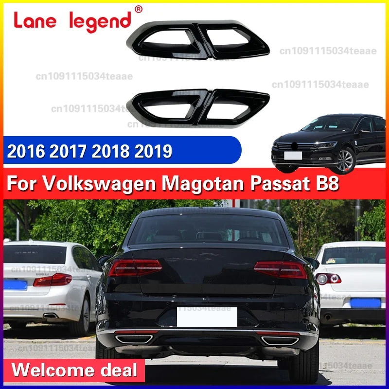 For Volkswagen Magotan Passat B8 2016-2019 Rear Lip Bumper Spoiler Car Outlet Tailpipe Frame Auto Cover Exterior Accessories 
For Volkswagen Magotan Passat B8 2016-2019 Rear Lip Bumper Spoiler Car Outlet Tailpipe Frame Auto Cover Exterior Accessories