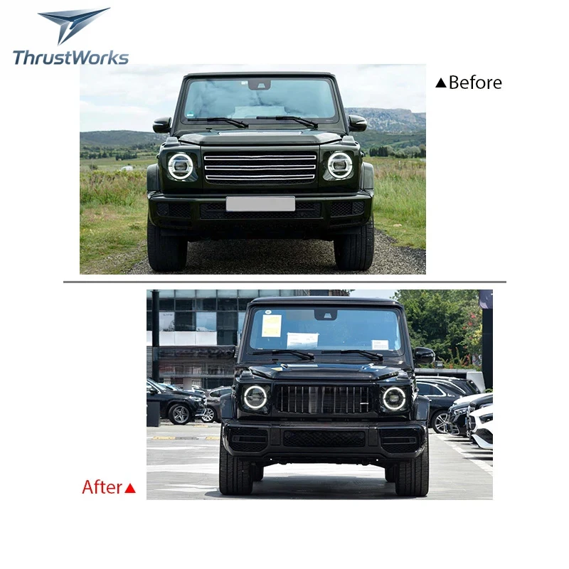 ThrustWorks 2024 G Wagon G500 G350 Upgr To G63 W464 Body Kit G Class Facelift 2019+ High Quality New
ThrustWorks 2024 G Wagon G500 G350 Upgr To G63 W464 Body Kit G Class Facelift 2019+ High Quality New