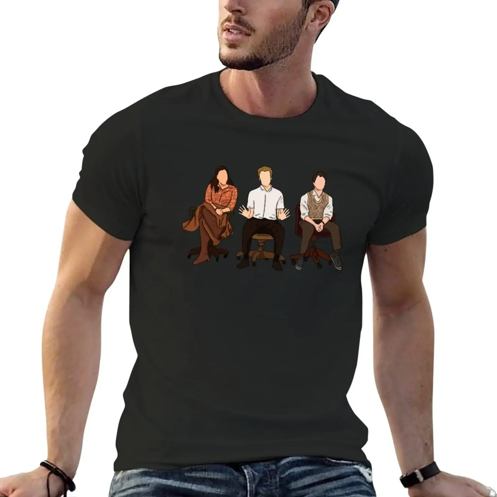 Merrily We Roll Along - Friends T-Shirt cotton graphic tees sports fans vintage anime shirt compression shirt men
Merrily We Roll Along - Friends T-Shirt cotton graphic tees sports fans vintage anime shirt compression shirt men