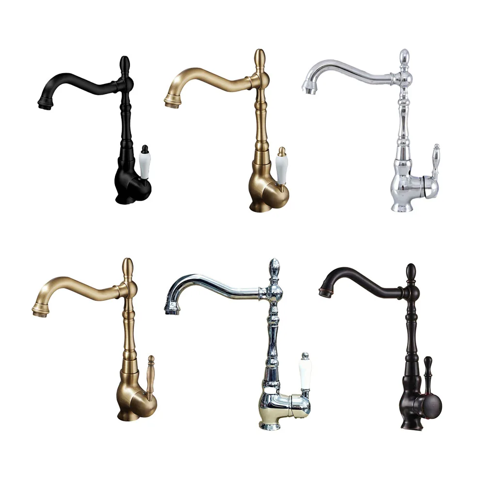 Basin Sink Faucet Black, Gold, Chrome Brass Water Tap Bath Deck Mount Wash Basin Mixer Taps 360 ° rotation Bathroom Crane Nzh032
Basin Sink Faucet Black, Gold, Chrome Brass Water Tap Bath Deck Mount Wash Basin Mixer Taps 360 ° rotation Bathroom Crane Nzh032
