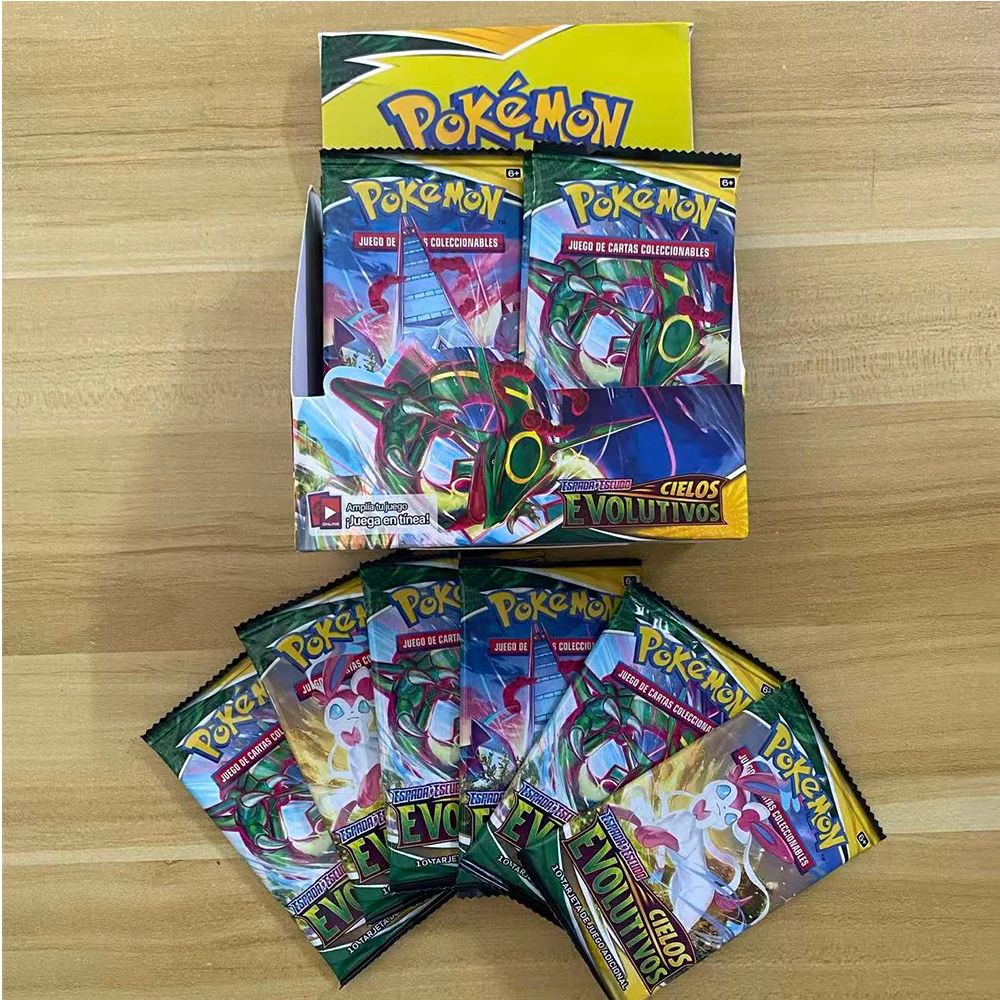 36style 4pack Pokemon Card Spanish Version PERFECT ORDER VIOLE 151 MEGA EVOLUTION Evolution HIDDEN FATES Booster Box Collectible
36style 4pack Pokemon Card Spanish Version PERFECT ORDER VIOLE 151 MEGA EVOLUTION Evolution HIDDEN FATES Booster Box Collectible