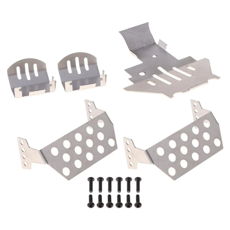 090B Metal Stainless Steel Chassis Protector Plate for 1/10 RC Crawler TRX-4 Chassis Skid Plate Metal
090B Metal Stainless Steel Chassis Protector Plate for 1/10 RC Crawler TRX-4 Chassis Skid Plate Metal