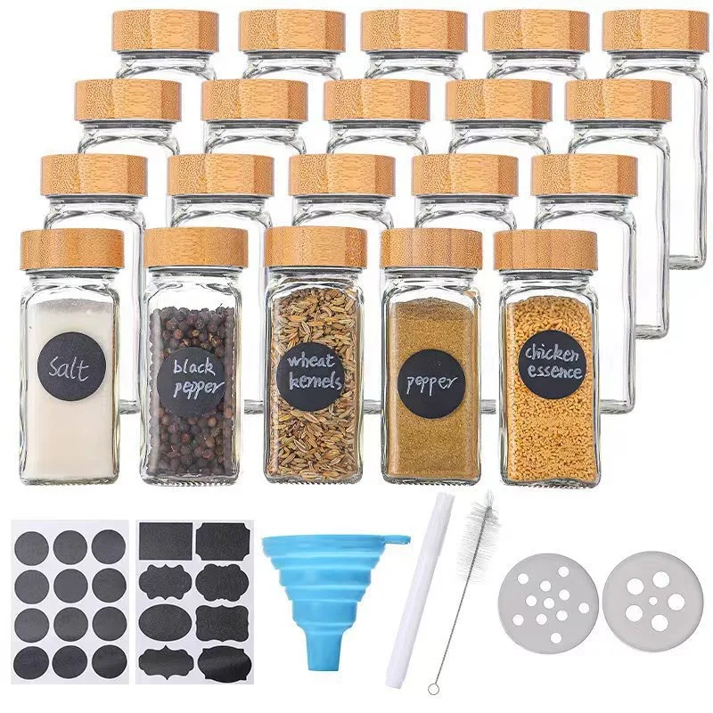Glass Spice Jars 36 Pcs Seasoning Containers Jars 4 oz Empty Spice Bottles Storage Kitchen with Labels Bamboo Shaker Lids
Glass Spice Jars 36 Pcs Seasoning Containers Jars 4 oz Empty Spice Bottles Storage Kitchen with Labels Bamboo Shaker Lids