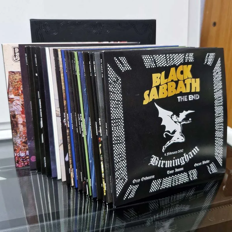 Heavy Metal Rock Ozzy Osbourne Music CD Black Box The Complete Original Album 22pcs Music Record+BD Cosplay Soundtracks Box Gift
Heavy Metal Rock Ozzy Osbourne Music CD Black Box The Complete Original Album 22pcs Music Record+BD Cosplay Soundtracks Box Gift