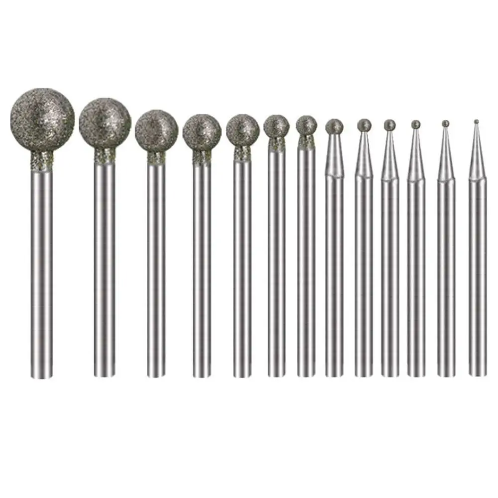 5Pcs Carve Precision Diamond Grinding Head 0.5mm-8mm 2.35mm Shank Electric Grinder Parts Carving Tool Burring Sanding Drill Bit
5Pcs Carve Precision Diamond Grinding Head 0.5mm-8mm 2.35mm Shank Electric Grinder Parts Carving Tool Burring Sanding Drill Bit