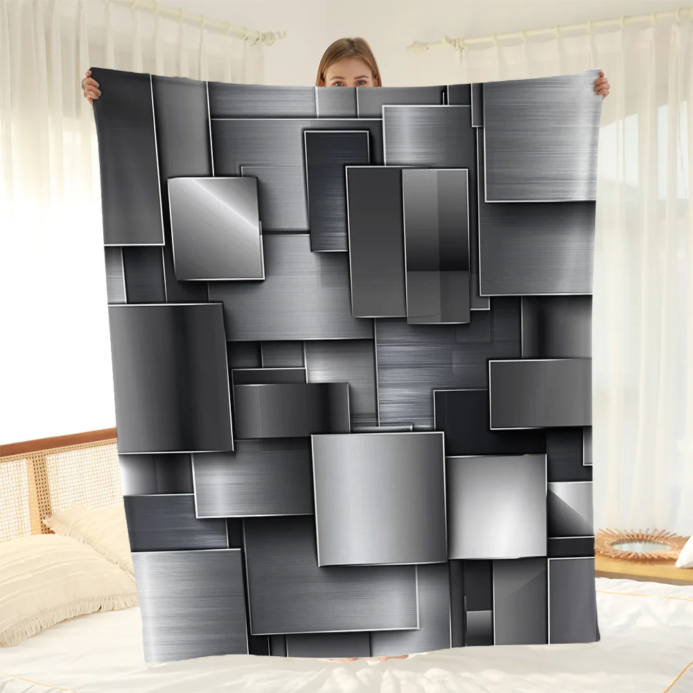 Modern Gray Geometric Flannel Throw Blanket – Soft, Warm, and Cozy Digital Print Sofa Cover for All Seasons
Modern Gray Geometric Flannel Throw Blanket – Soft, Warm, and Cozy Digital Print Sofa Cover for All Seasons