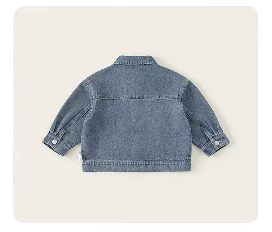 Children's Coat Spring and Autumn 2026 New Boys' Cowboy Top Girls' Baby Korean Edition Jacket 90-150CM
Children's Coat Spring and Autumn 2026 New Boys' Cowboy Top Girls' Baby Korean Edition Jacket 90-150CM