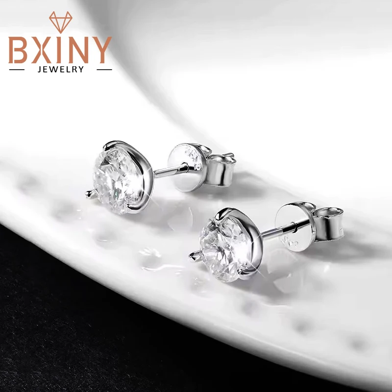 Серьги-гвоздики BXINY 0,3-2CT с муассанитом S925, серебро, 3-зубчатые серьги-гвоздики круглой огранки с лабораторным бриллиантом для женщин и мужчин, подарки, ювелирные изделия с GRA
Серьги-гвоздики BXINY 0,3-2CT с муассанитом S925, серебро, 3-зубчатые серьги-гвоздики круглой огранки с лабораторным бриллиантом для женщин и мужчин, подарки, ювелирные изделия с GRA