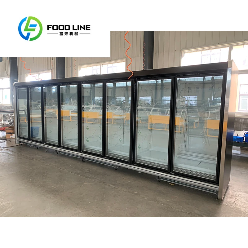 FOODLINE Customized 3 Door Display Fridge/display Freezer/glass Door Freezer for Frozen Food
FOODLINE Customized 3 Door Display Fridge/display Freezer/glass Door Freezer for Frozen Food