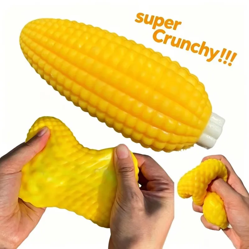 Handmade Crunchy Squishy Corn Stress Ball Fidget Toy - Anti-Stress ASMR Squeeze Ball round Blocks for Adults
Handmade Crunchy Squishy Corn Stress Ball Fidget Toy - Anti-Stress ASMR Squeeze Ball round Blocks for Adults
