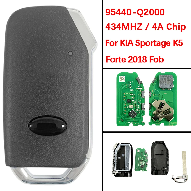 CN051377 Послепродажный смарт-брелок с дистанционным управлением FCC 9544-Q2000 81996-M6100 4A чип для Kia Sportage K5 Forte 2018
CN051377 Послепродажный смарт-брелок с дистанционным управлением FCC 9544-Q2000 81996-M6100 4A чип для Kia Sportage K5 Forte 2018