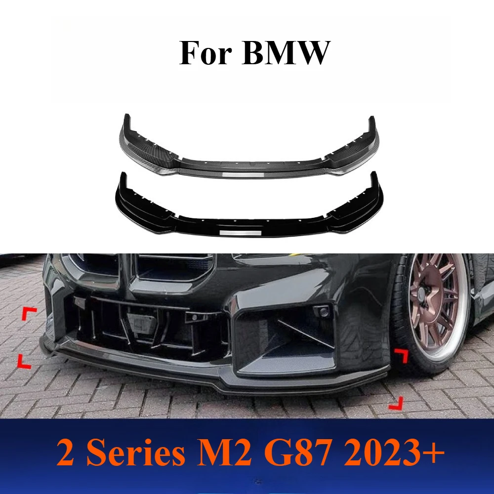 Для BMW 2 серии M2 G87 2023 + передний бампер, разделитель губ, спойлер, комплект кузова, передний объемный внешний модификация, аксессуар 
Для BMW 2 серии M2 G87 2023 + передний бампер, разделитель губ, спойлер, комплект кузова, передний объемный внешний модификация, аксессуар