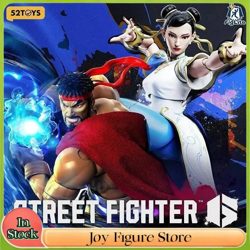 52TOYS Action Figure FigLite Street Fighter 6 Chun-Li & Ryu Collectible Desktop Decoration Model Ornament Toys Birthday Gift
52TOYS Action Figure FigLite Street Fighter 6 Chun-Li & Ryu Collectible Desktop Decoration Model Ornament Toys Birthday Gift