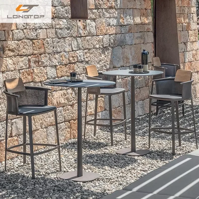 Cheap Aluminum Coating Outdoor Furniture Set Chrome Bar Table Aluminium
Cheap Aluminum Coating Outdoor Furniture Set Chrome Bar Table Aluminium