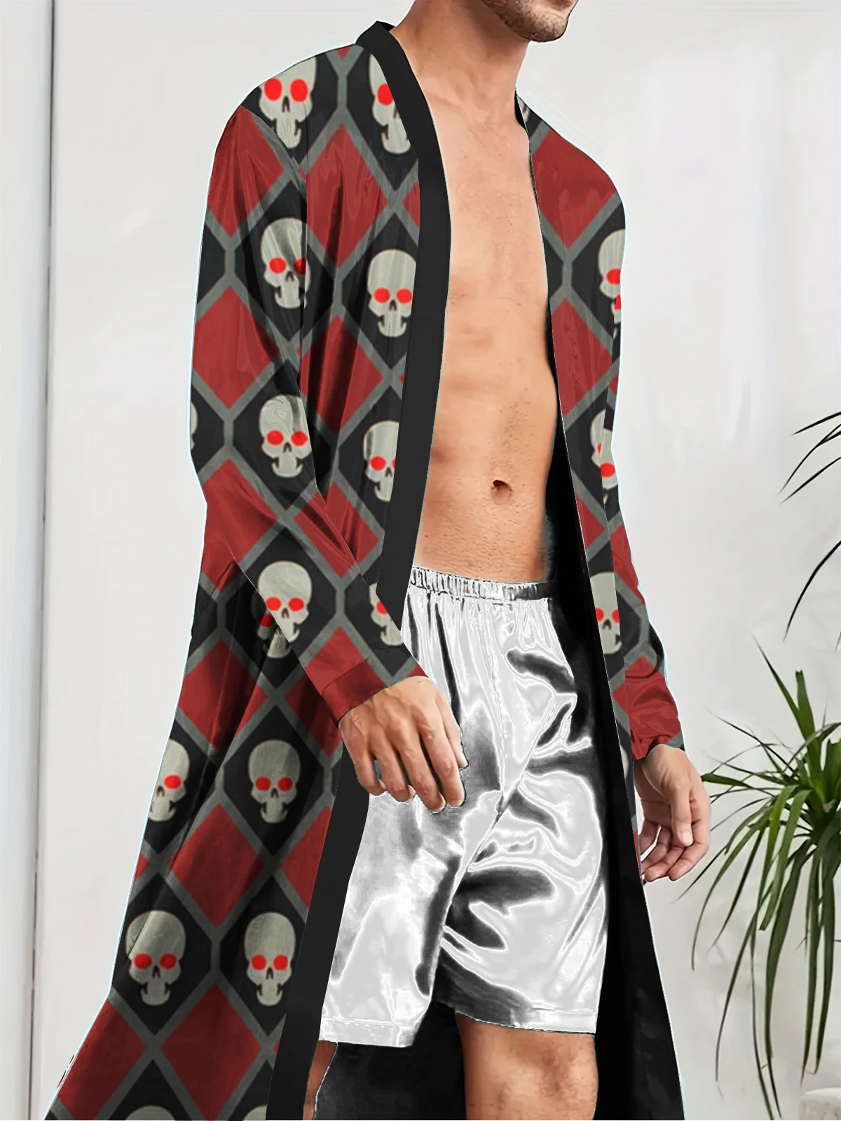 1pcs Men's Robes 2026 Spring/Summer Men's bathrobe Sleepwear Breathable sleepwear 3D Printed Graphic Bathrobe men Funny pajamas
1pcs Men's Robes 2026 Spring/Summer Men's bathrobe Sleepwear Breathable sleepwear 3D Printed Graphic Bathrobe men Funny pajamas