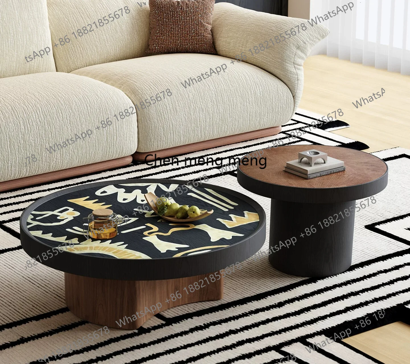 Medieval style coffee table combination living room home designer high sense dopamine art round coffee table
Medieval style coffee table combination living room home designer high sense dopamine art round coffee table