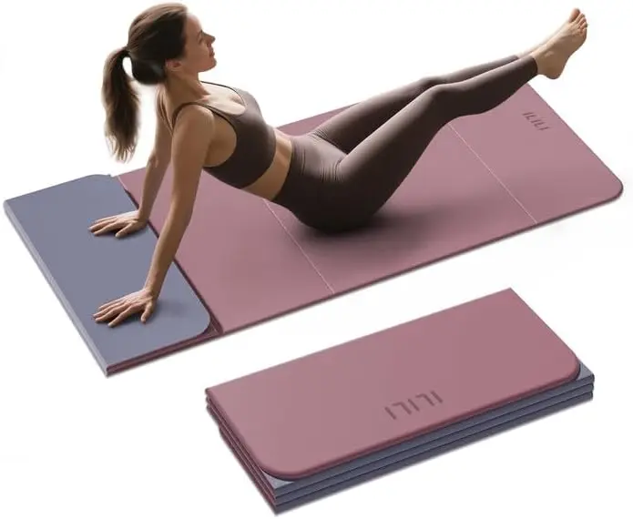 Foldable Yoga Mat 10mm TPE Extra Long 75x26in Portable
Foldable Yoga Mat 10mm TPE Extra Long 75x26in Portable