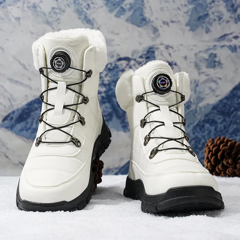 Men Shoes 2025 Winter Snow Boots Outdoor Waterproof Hiking Shoes for Men Warm Breathable Non-slip Sneakers High Top Cotton Shoes
Men Shoes 2025 Winter Snow Boots Outdoor Waterproof Hiking Shoes for Men Warm Breathable Non-slip Sneakers High Top Cotton Shoes