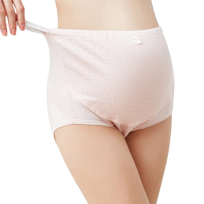 High-waist Maternity Underwear Pure Cotton Comfortable Maternity Underwear Adjustable Elasticity Belly-supporting Cotton Briefs
High-waist Maternity Underwear Pure Cotton Comfortable Maternity Underwear Adjustable Elasticity Belly-supporting Cotton Briefs