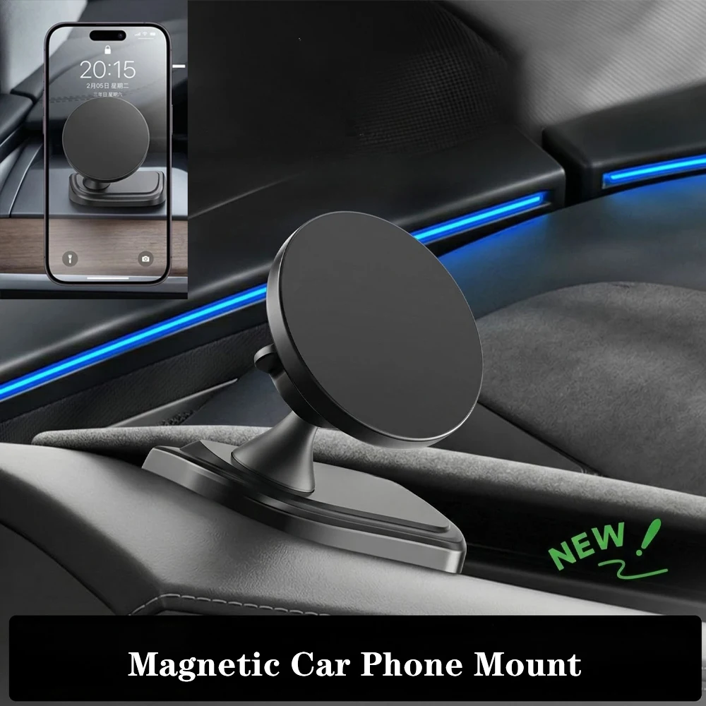 Car Mobile Phone Holder For Tesla Model 3 Y Highland Juniper Stronger Magnetic 360°Rotatable Car Support Base Holder Accessories
Car Mobile Phone Holder For Tesla Model 3 Y Highland Juniper Stronger Magnetic 360°Rotatable Car Support Base Holder Accessories