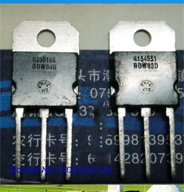 2pcs/lot=a pair BDW84B BDW83D TO-3P
2pcs/lot=a pair BDW84B BDW83D TO-3P